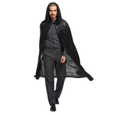 Cape Avec Capuche Noir Homme / Cape Dawn Noir à Capuche / La Maison Du Déguisement